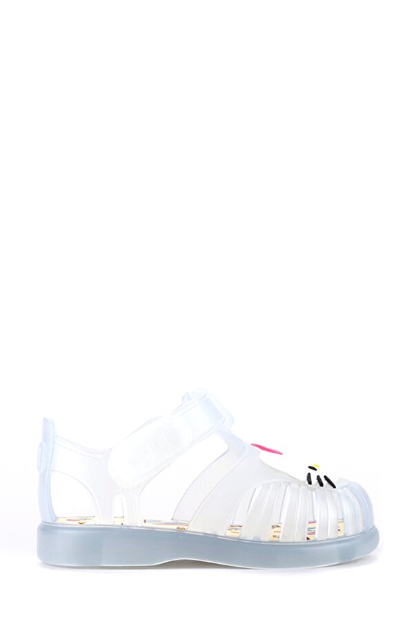 TOBBY V.KITTY Beyaz Unisex Çocuk Düz Sandalet