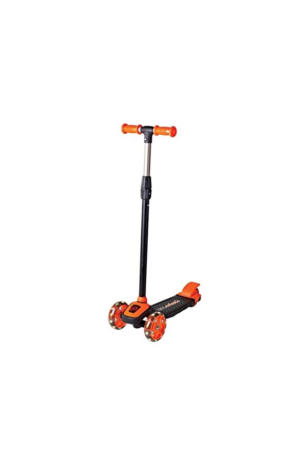 3 Yaş Üstü Işıklı Twist Turuncu Scooter
