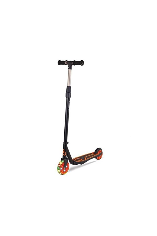 5 Yaş Üstü Işıklı Turuncu Scooter