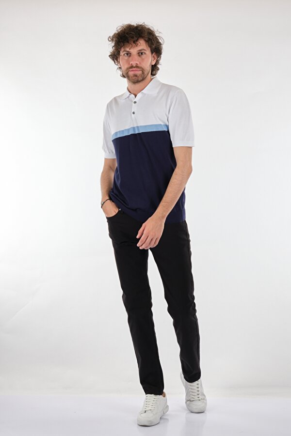 Polo Yaka Lacivert Erkek T-Shirt 64322212