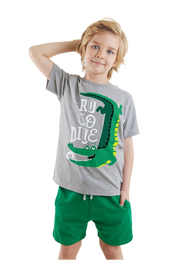 Croco Erkek Çocuk T-shirt Şort Takım