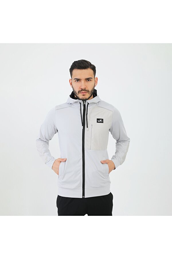 Erkek Günlük Sweatshirt Kapşonlu Full Zip Poly.Crush M 4232302