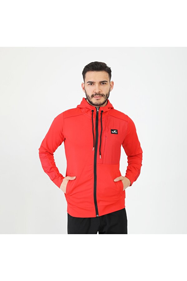 Erkek Günlük Sweatshirt Kapşonlu Full Zip Poly.Crush M 4232302
