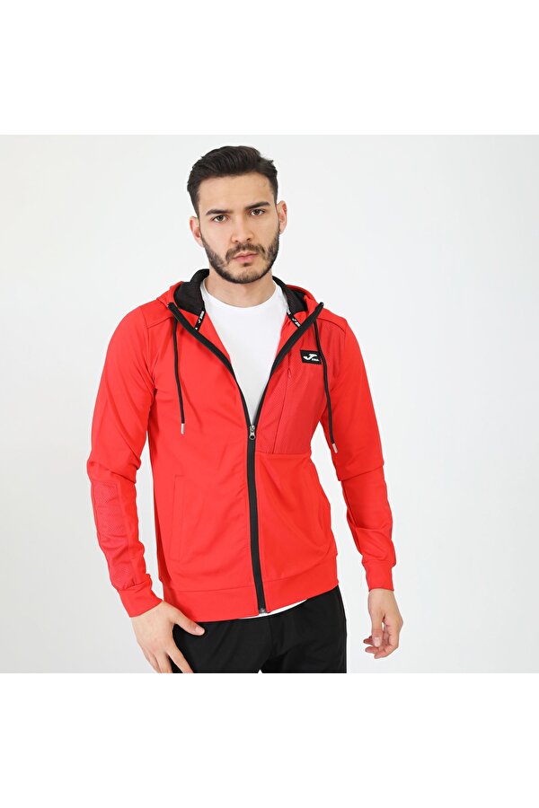 Erkek Günlük Sweatshirt Kapşonlu Full Zip Poly.Crush M 4232302