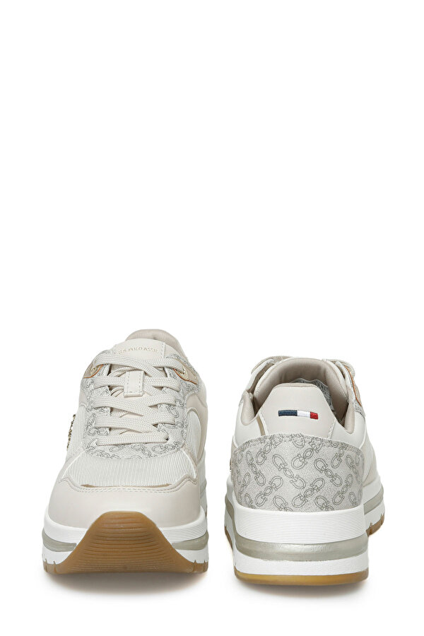 U.s. Polo Assn. Shery 4Fx Бежевый Женщина Спортивная Обувь