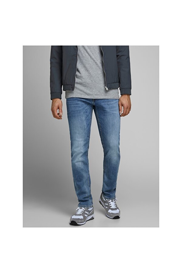 Jack&Jones Standart Kalıp Mavi Erkek Kot Pantolon 12146866