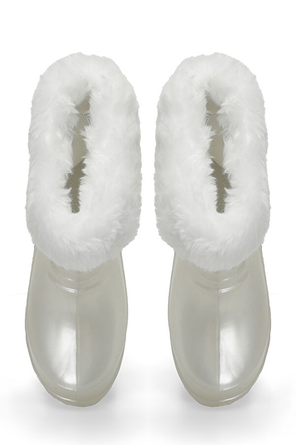 PERLA F 4PR INCI BEYAZI Kız Çocuk Yağmur Çizmesi