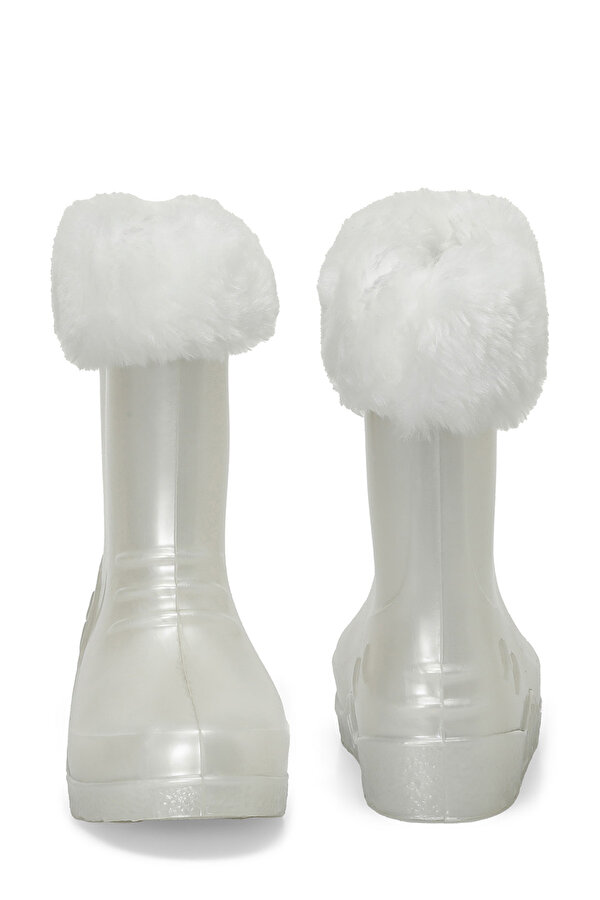 PERLA F 4PR INCI BEYAZI Kız Çocuk Yağmur Çizmesi