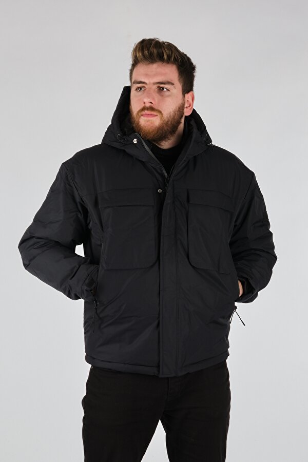 Lacivert Erkek Mont P9228