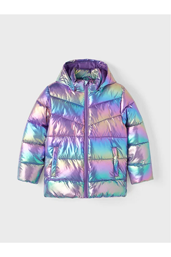 Kapüşonlu Amestis Kız Çocuk Mont 13222711