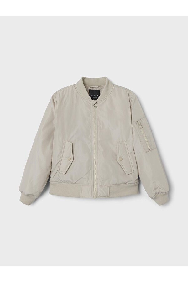 Bej Erkek Çocuk Bomber Ceket 13228621