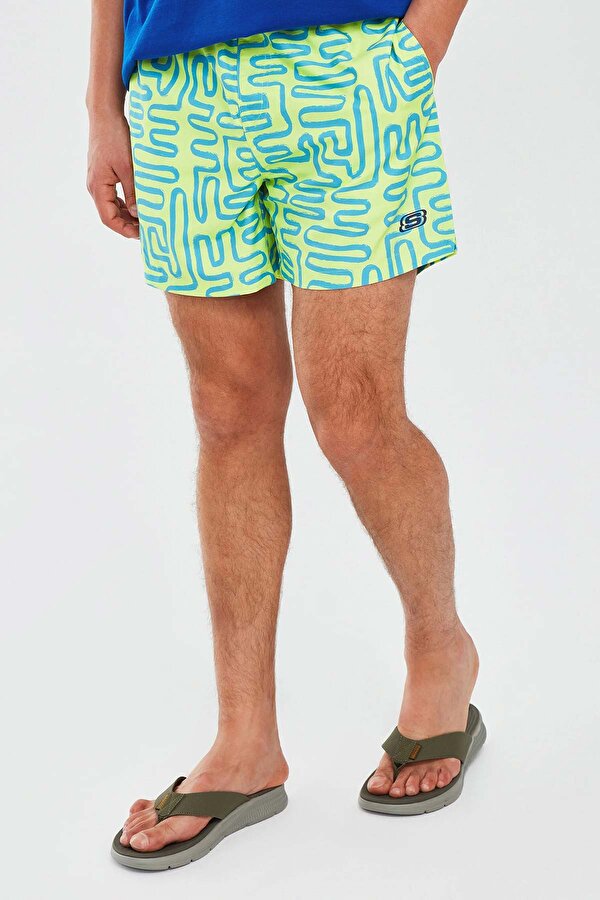 Swimwear M 5 inch Swimsho Yeşil Erkek Deniz Şortu