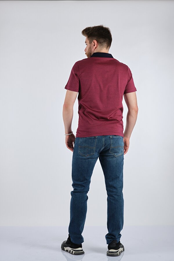 Polo Yaka Kırmızı Erkek T-Shirt 1102494