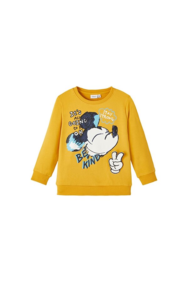 Mickey Mouse Mango Erkek Çocuk Sweatshirt 13221200