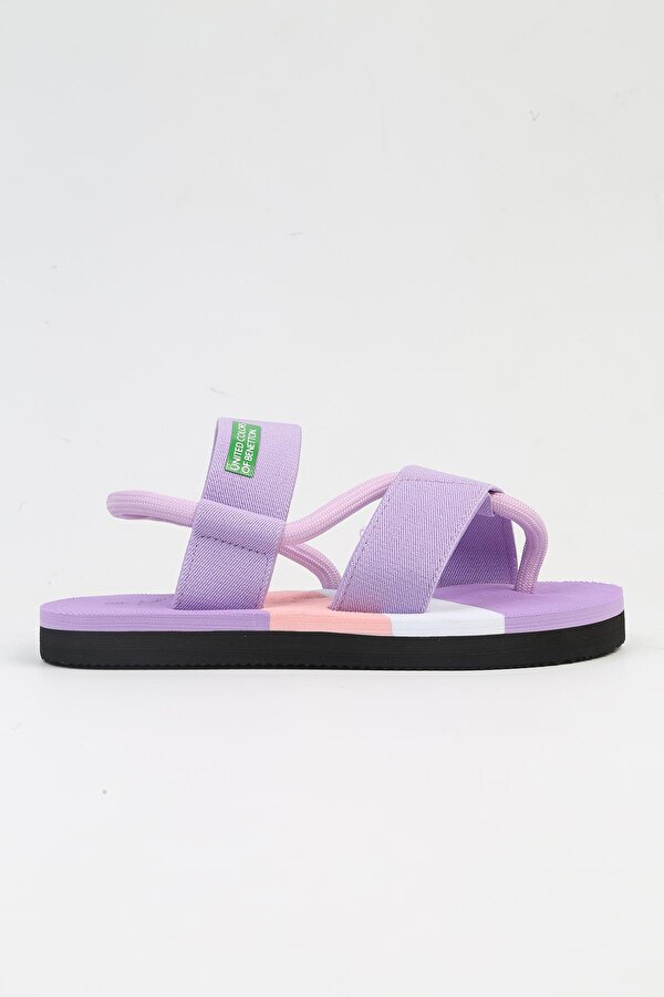 ® İTHAL Lila Kadın Sandalet BNI-10214