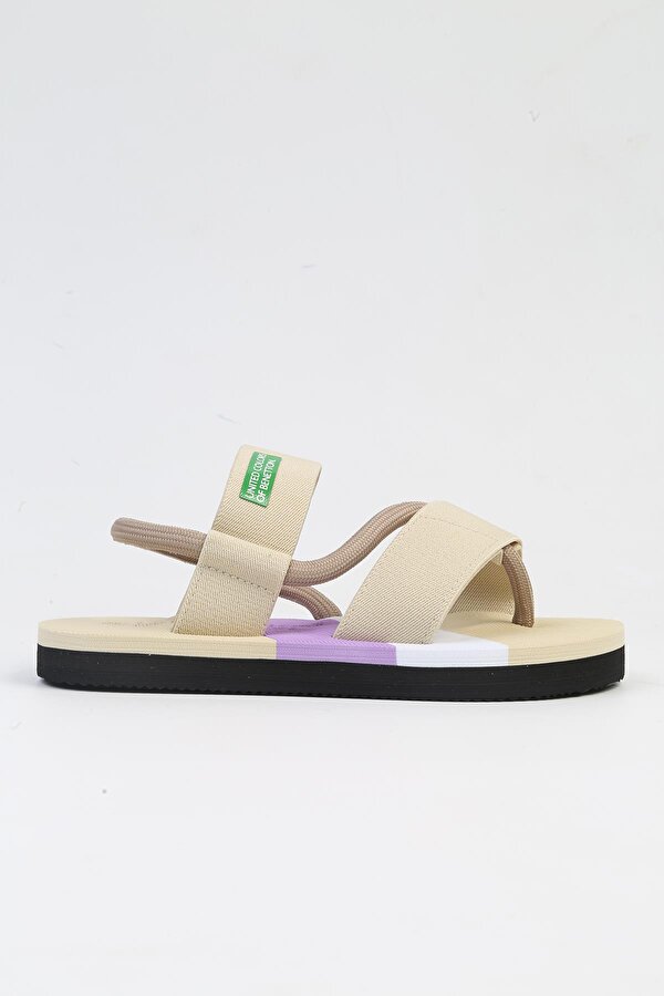 ® İTHAL Bej Kadın Sandalet BNI-10214