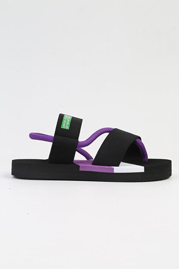 ® İTHAL Siyah Kadın Sandalet BNI-10214