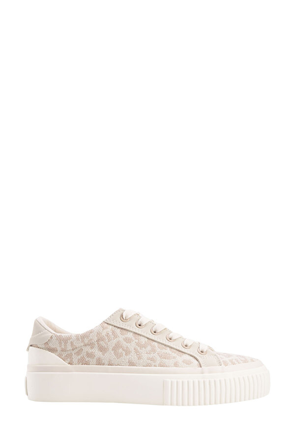 INT1224Y034 4FX BEIGE Woman Pool Sole Sneaker