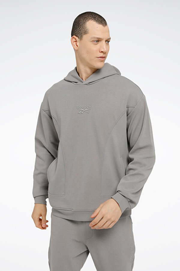 VITALY HOODIE Gri Erkek Sweatshirt