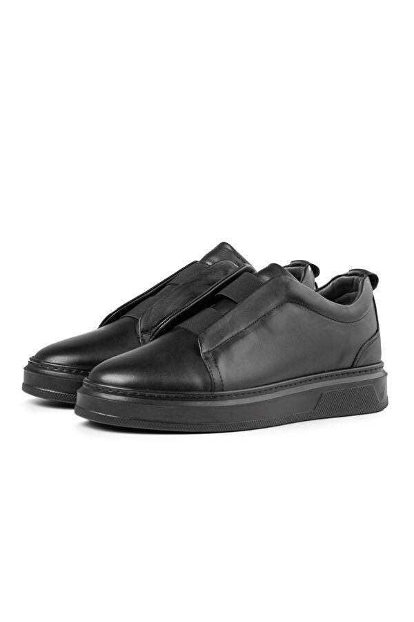 Espo Erkek Hakiki Deri Sneaker, Lastikli Sneaker, Hakiki Deri Sneaker, Erkek Sneaker