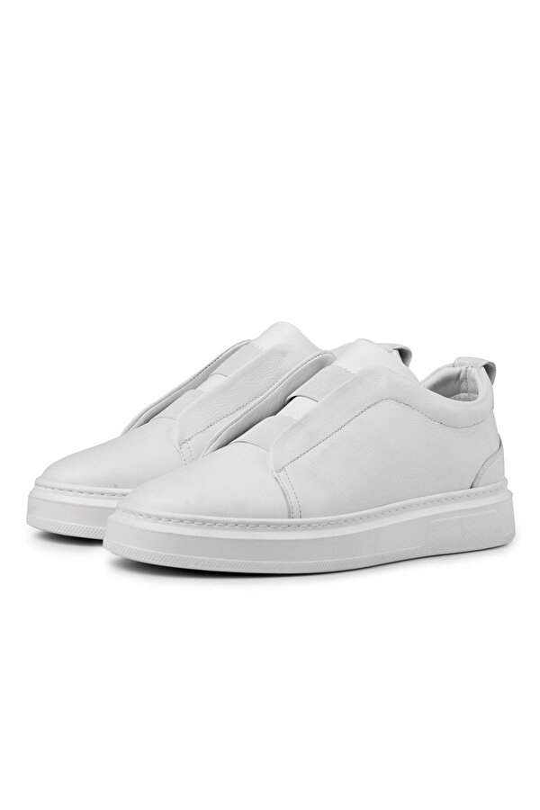 Espo Erkek Hakiki Deri Sneaker, Lastikli Sneaker, Hakiki Deri Sneaker, Erkek Sneaker