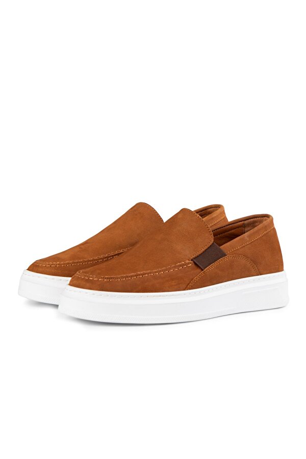 Menta Erkek Hakiki Deri Nubuk Sneaker, Loafer Sneaker, Hakiki Deri Sneaker, Erkek Snaker