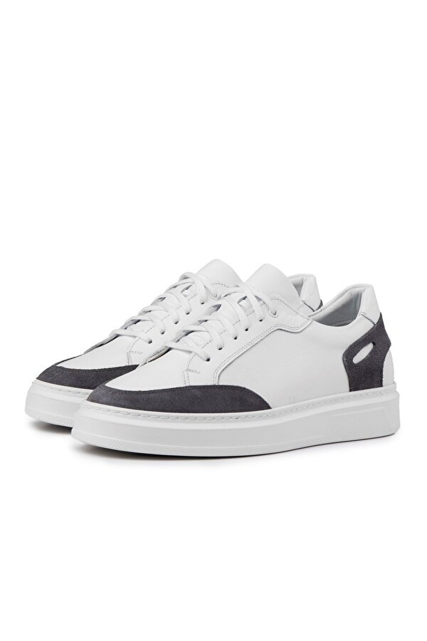 Tarona Erkek Hakiki Deri Sneaker, Bağcıklı Sneaker, Hakiki Deri Sneaker, Erkek Sneaker