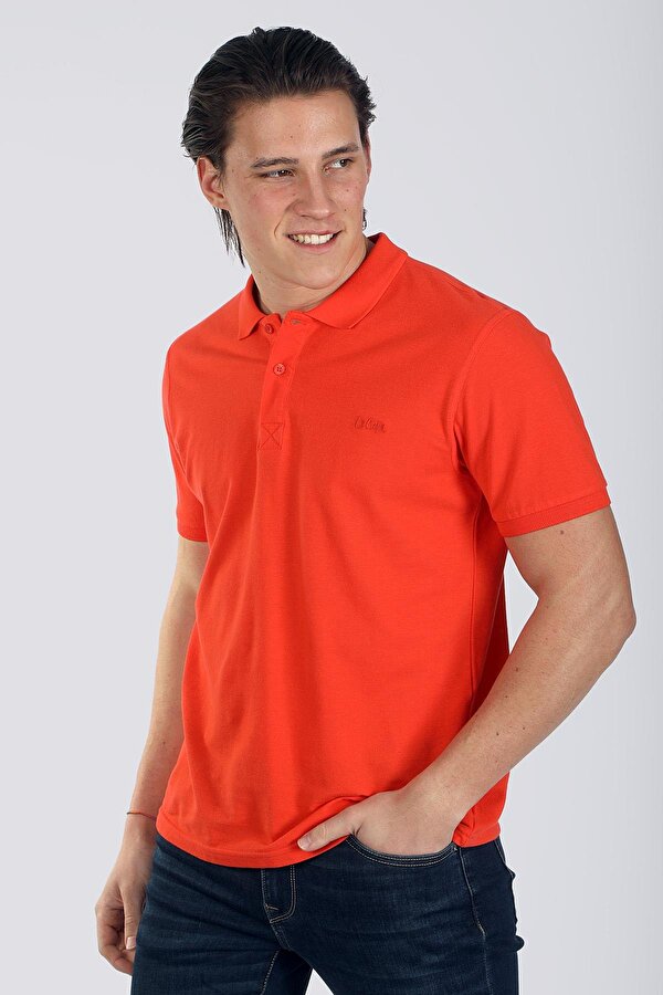 Erkek Twıns 1 Pike Polo Yaka T-Shırt 242025 Mercan