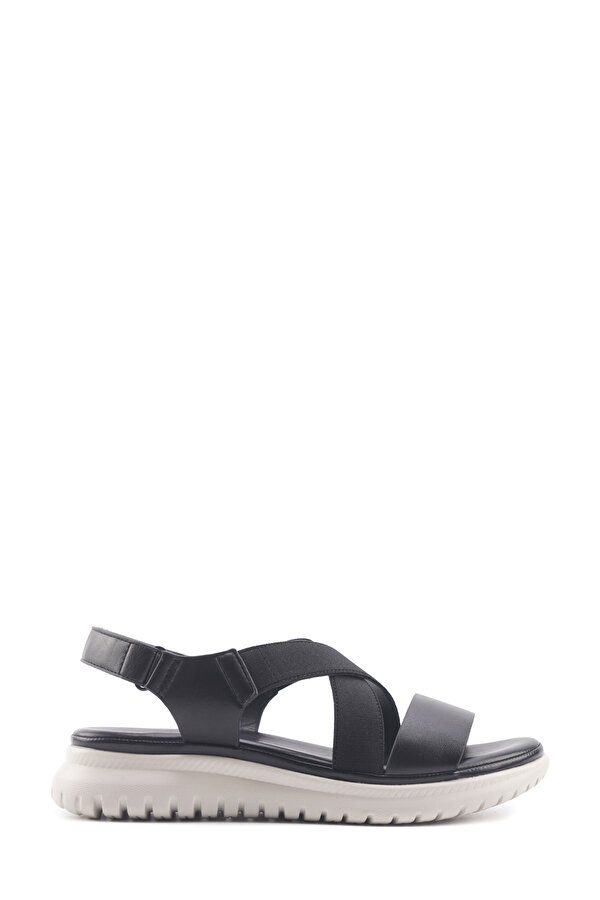 TRV2576.Z4FX Siyah Kadın Comfort Sandalet