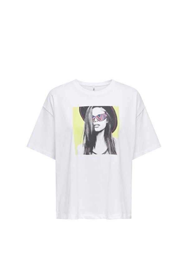 Onlhalıa S/S Sunglasses Top Box Jrs Kadın T-shirt