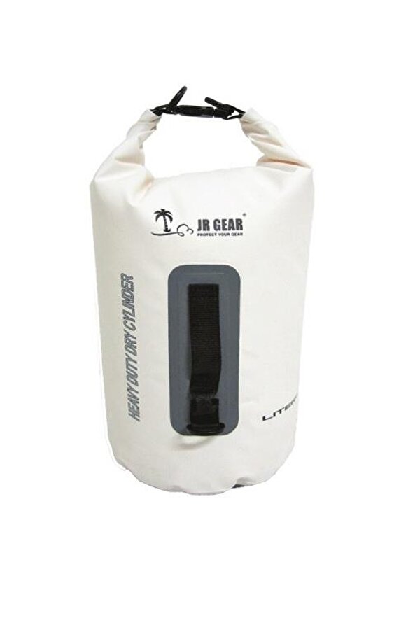 Heavy Duty Dry Cylinder Su Geçirmez Çanta 30 Litre-BEYAZ