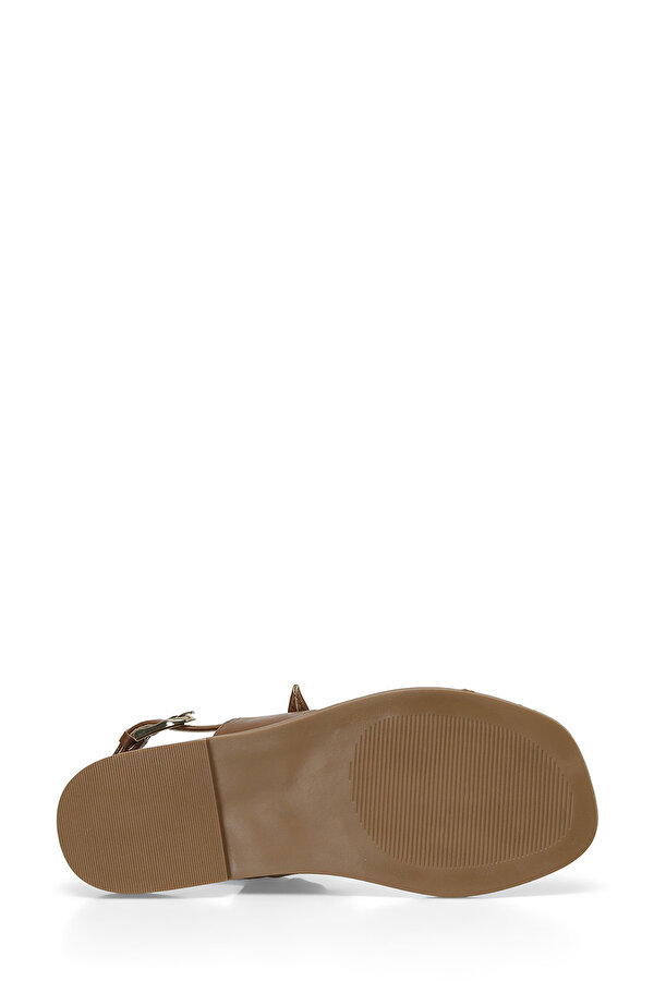 24S-059 4FX Taba Kadın Düz Sandalet