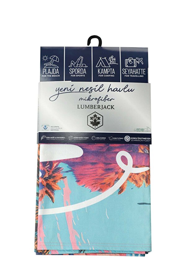 Lumberjack Baskili Mikro 4Fx Мультиколор Женщина Пляжное Полотенце