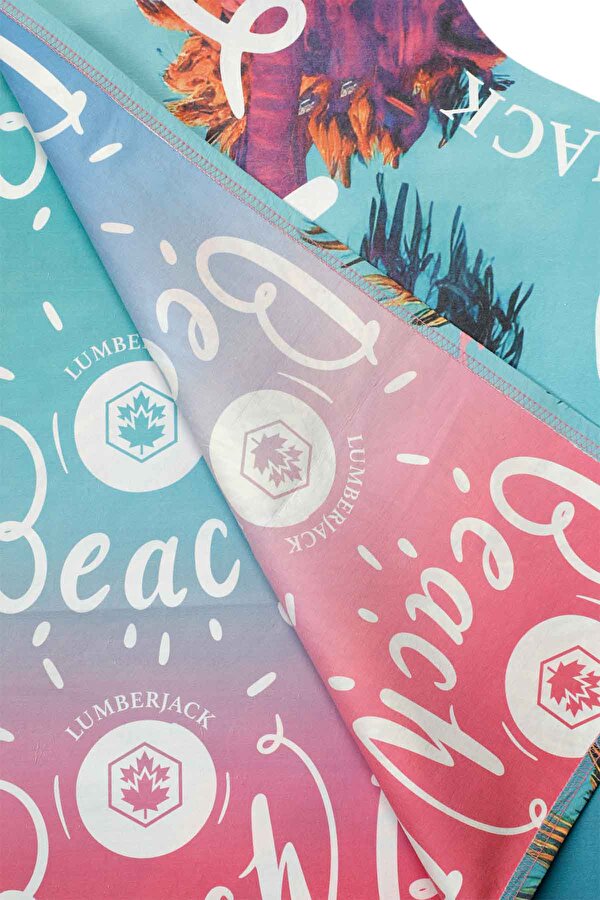 Lumberjack Baskili Mikro 4Fx Мультиколор Женщина Пляжное Полотенце