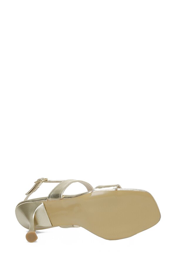 KATE 4 FX Altın Kadın Topuklu Sandalet