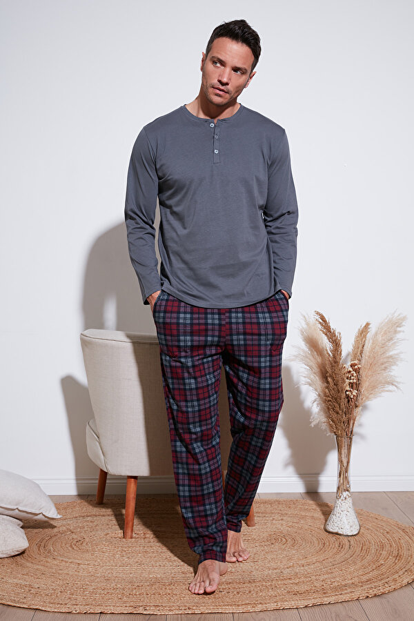 Erkek Pijama Takımı 6572003 FÜME