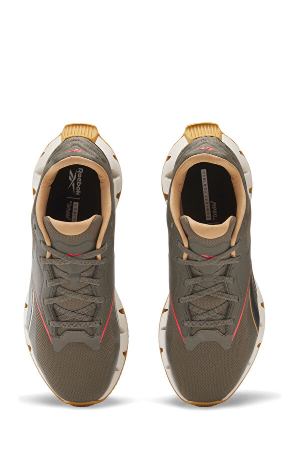 Reebok Zig Dynamica 4 Хаки Взрослый, Унисекс Обувь Для Бега