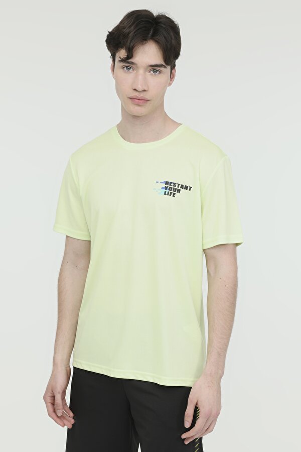 ML BERG 11PRF-240 4FX Sarı Erkek Kısa Kol T-Shirt