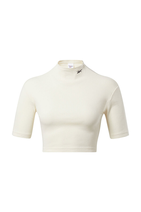 CL WDE SS RIB TIGHT WHITE Woman 054