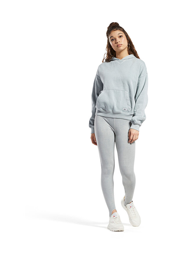 CL RBK ND FLEECE HO L GREY Woman 449