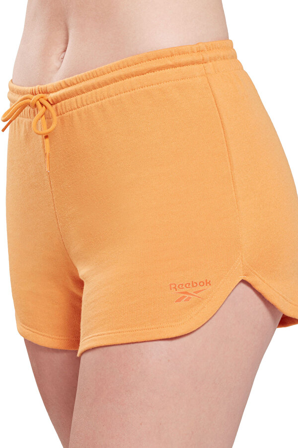 Reebok Ri French Terry Sho Оранжевый Женщина Шорты