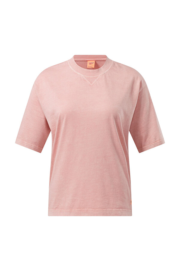 Reebok Cl Rbk Nd Boxy Tee Розовый 010 Женщина Футболка
