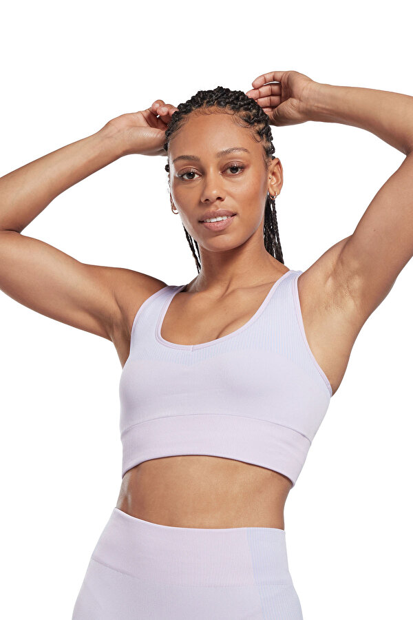 Reebok Yoga Seamless Sport Белый 005 Женщина Топ