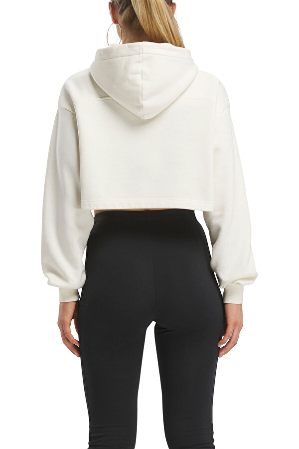 Reebok Cl Ae Big Logo Ft Hoodie Прозрачный Женщина Толстовка С Капюшоном