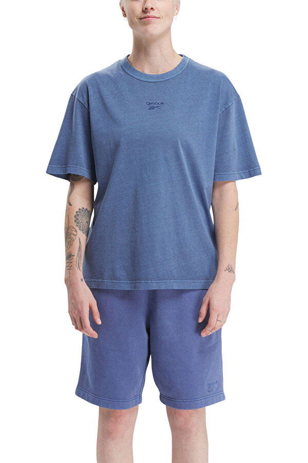 RI WASHED TEE L NAVY BLUE Man 054