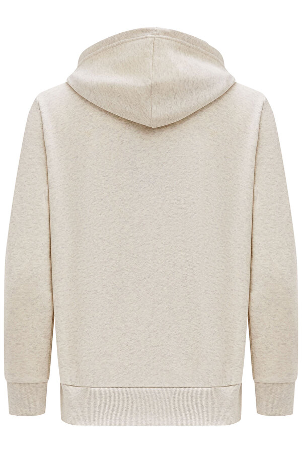 Reebok Ri Sl French Terry Fz Экрю 002 Женщина Толстовка На Молнии