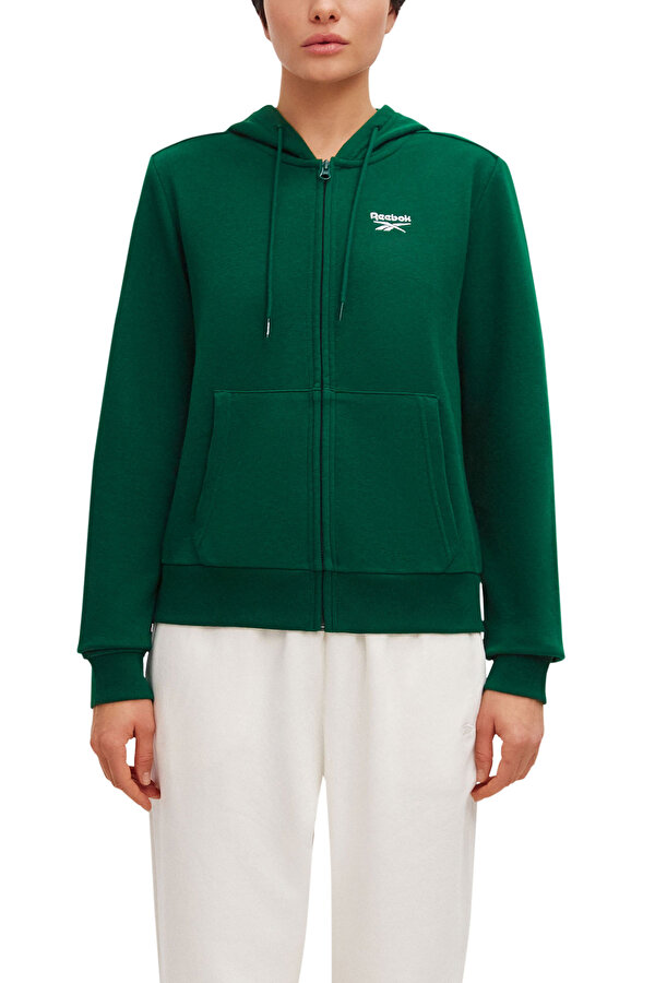 RI SL FRENCH TERRY FZ D GREEN Woman 448