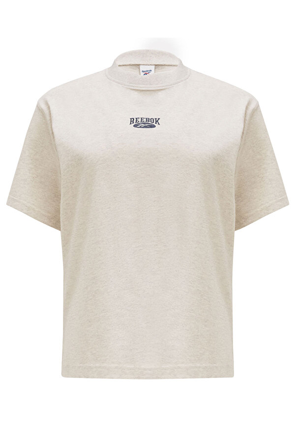 CL AE ARCHIVE SM LOGO TEE ECRU MULTI Woman 054