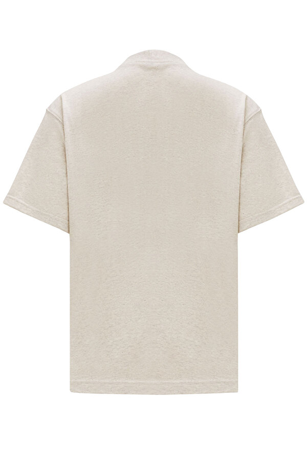CL AE ARCHIVE SM LOGO TEE ECRU MULTI Woman 054