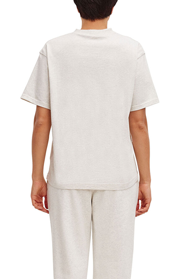 CL AE ARCHIVE SM LOGO TEE ECRU MULTI Woman 054